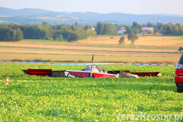 Wypadek awionetki we Wrocance. Nie żyją dwie osoby