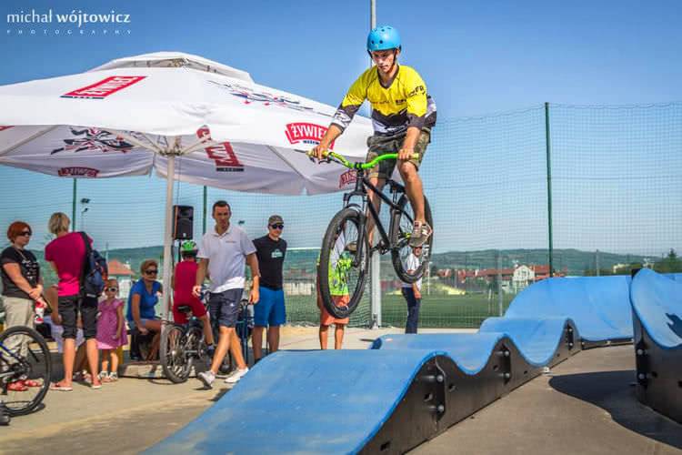 W Dukli otwarto pumptrack. Były pierwsze zawody