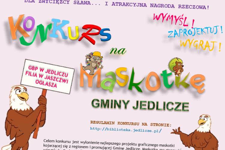 Konkurs na Maskotkę Gminy Jedlicze