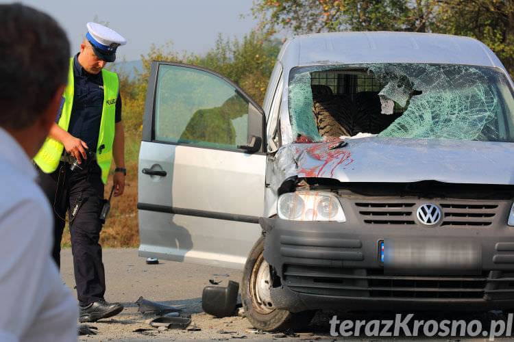 Makabryczny wypadek z udziałem motocyklisty w Zręcinie