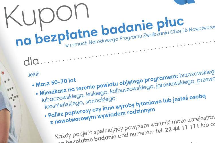 Przebadaj się bezpłatnie w kierunku nowotworów płuc w Affidea