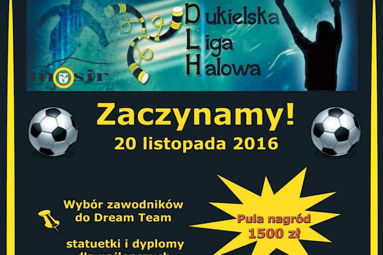 20 listopada startuje Dukielska Liga Halowa. Trwają zapisy