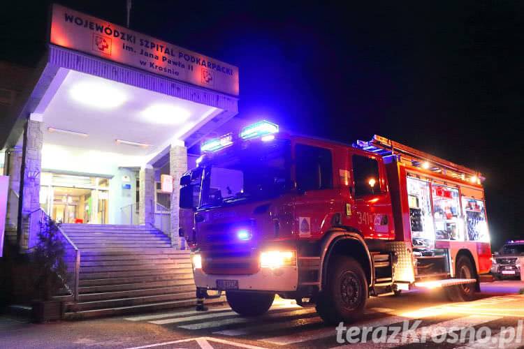 Pożar w szpitalu. Trzeba było ewakuować pacjentów