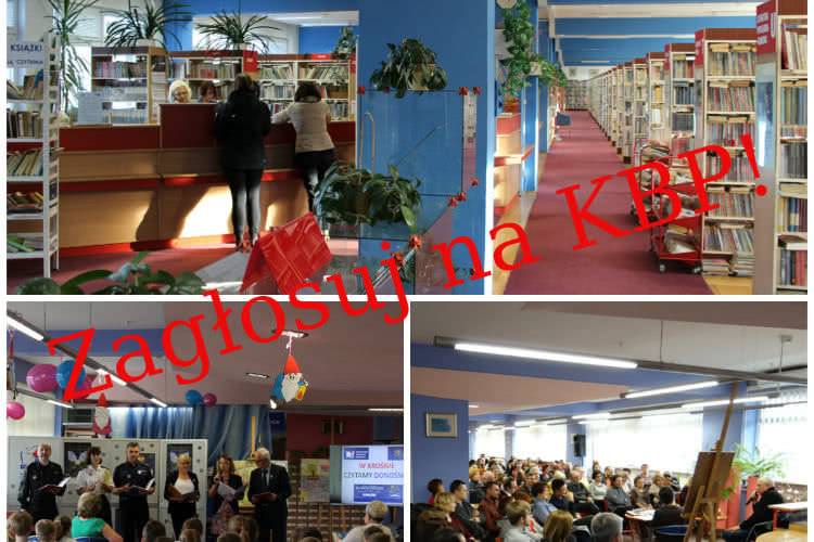 Krośnieńska Biblioteka Publiczna wśród bibliotek z duszą... Zagłosuj!