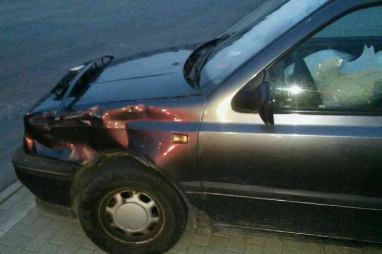 Kolizja w Krośnie. Kia wjechała na czerwonym świetle