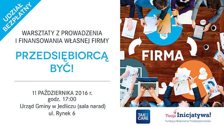 Spotkanie na temat przedsiębiorczości w Jedliczu