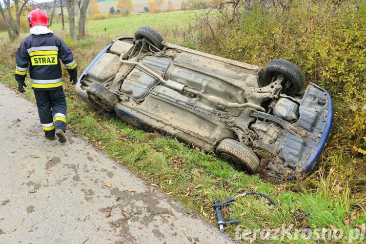 Tajemnicze dachowanie Toyoty