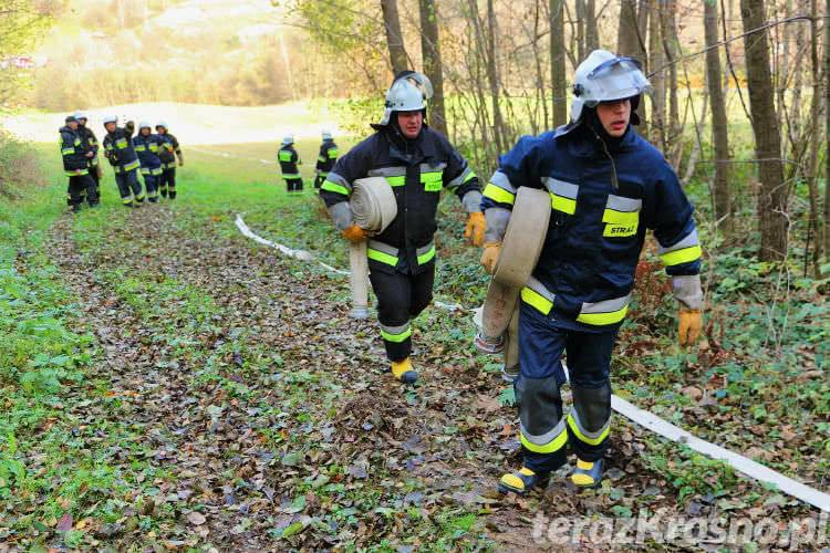 Gminne ćwiczenia zgrywające OSP z gminy Wojaszówka