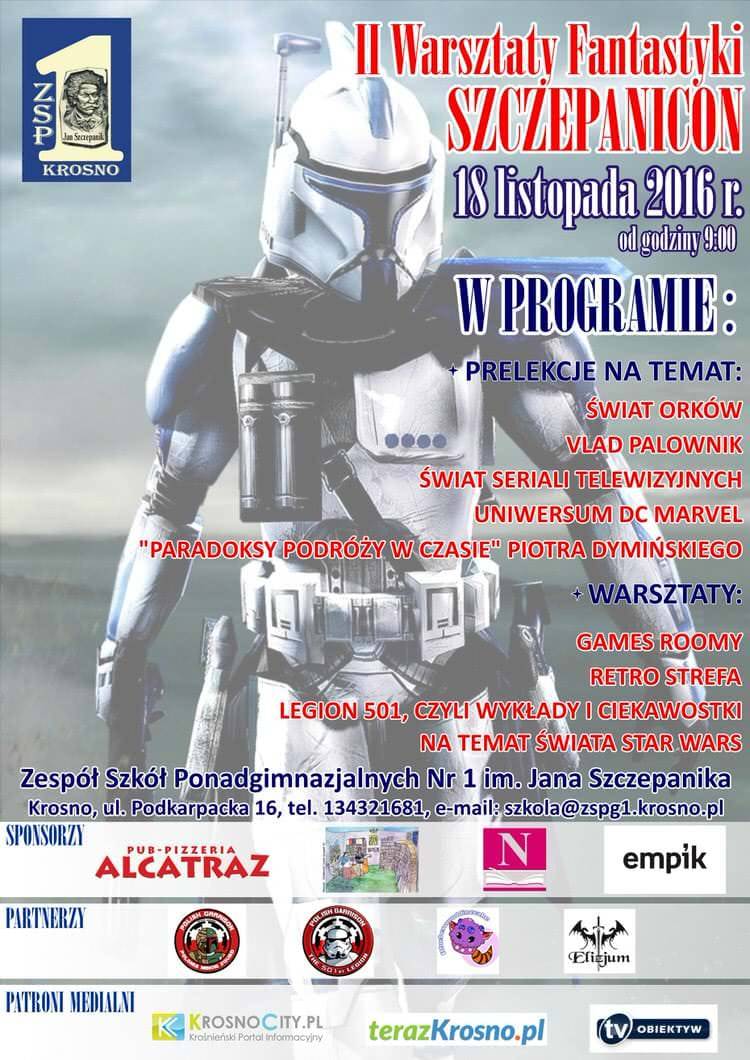 II warsztaty fantastyki "SzczepaniCon" w Szczepaniku już 18 listopada