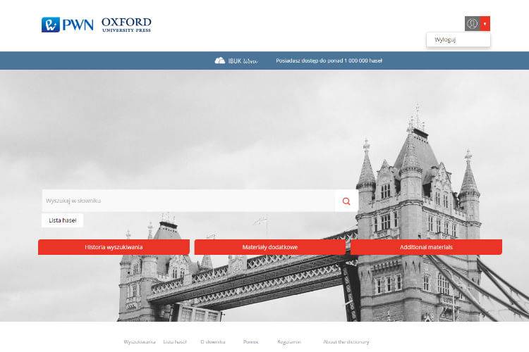 Słownik PWN Oxford dostępny dla czytelników PBW w Krośnie