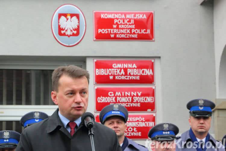 Minister Mariusz Błaszczak w Korczynie, Miejscu Piastowym i Barwinku