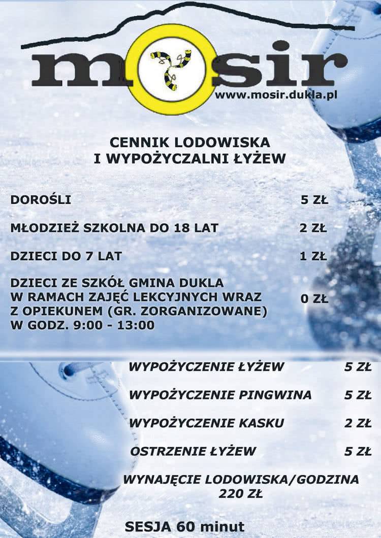 Dukla: Jutro otwarcie lodowiska