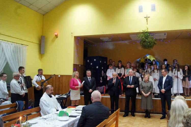 Wigilia wiejska w Długiem