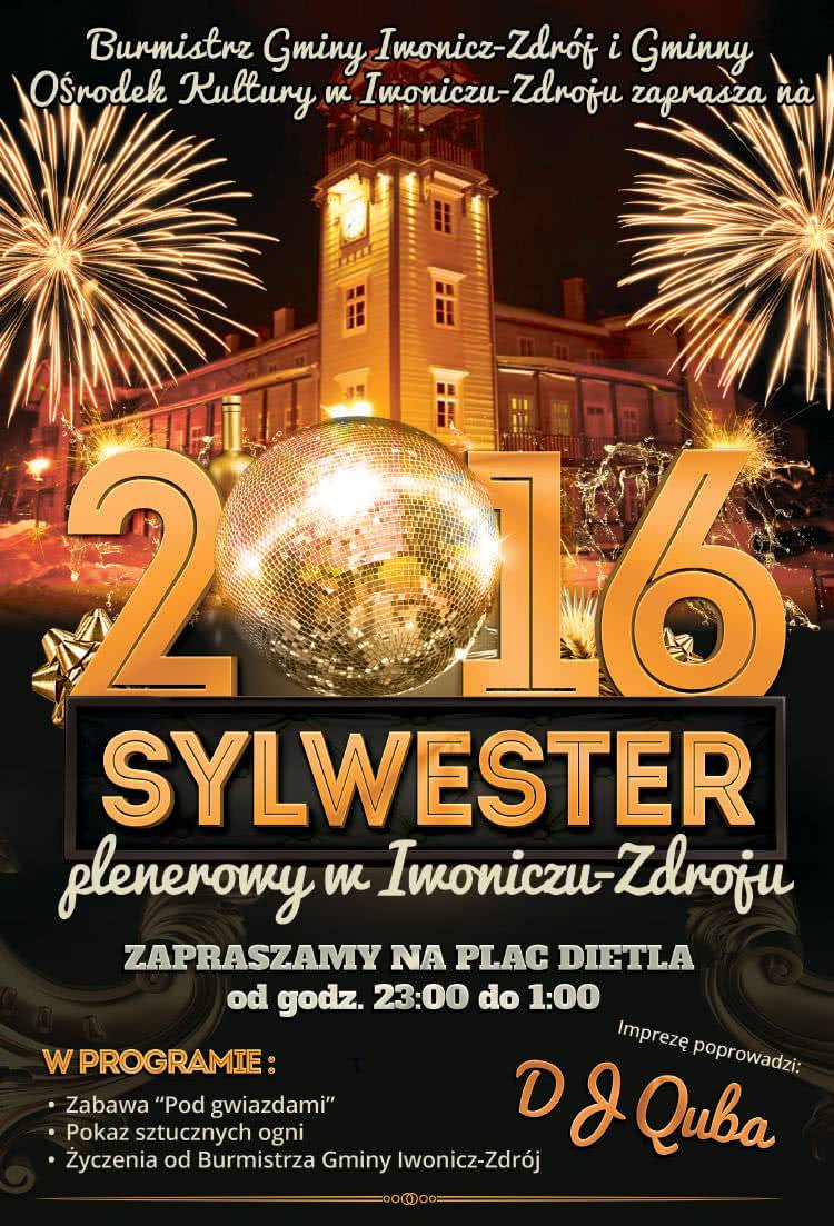 Plenerowy sylwester w Iwoniczu-Zdroju i Rymanowie-Zdroju