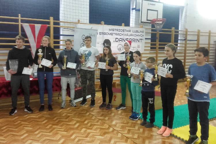 Hubert Stareńczak wśród najlepszych zawodników Lubelsko-Podkarpackiego Związku Kajakowego