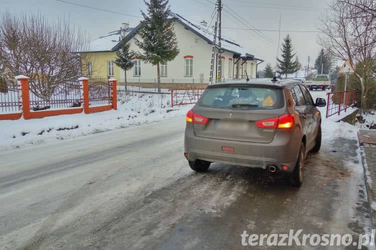 Kolizja w Łężanach. Trzy samochody uszkodzone