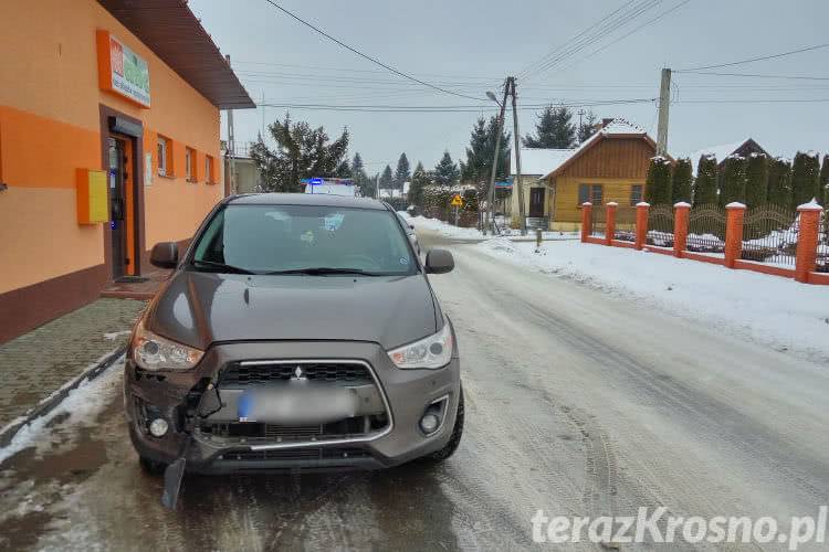 Kolizja w Łężanach. Trzy samochody uszkodzone