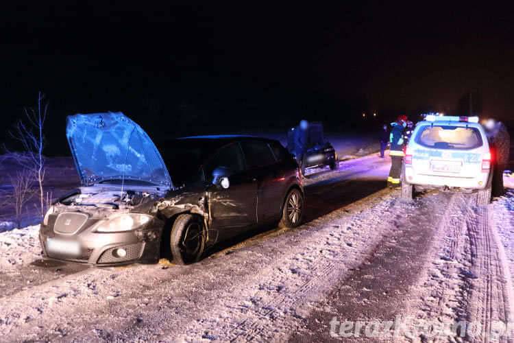 Poranny wypadek w Lubatówce