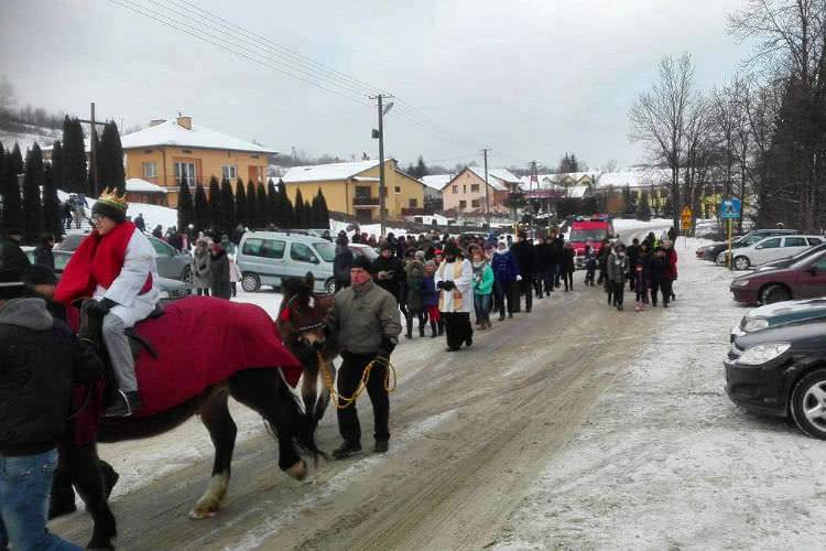 Orszak Trzech Króli w Lubatówce