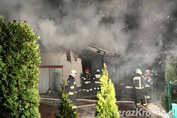 Tragiczny pożar w Rymanowie. W domu były czujniki