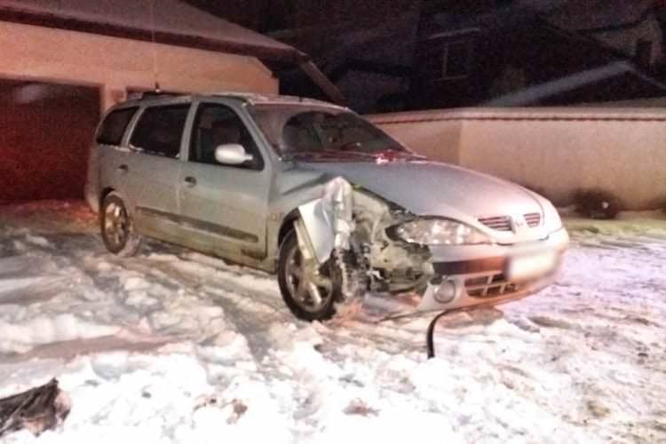 Niedzielna kolizja na Reymonta