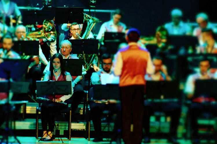 Noworoczny koncert Miejskiej Górniczej Orkiestry Dętej
