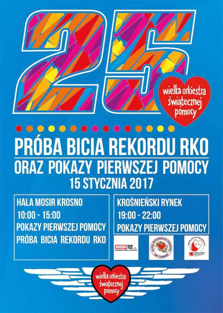 Finał WOŚP w Krośnie. Zobacz program