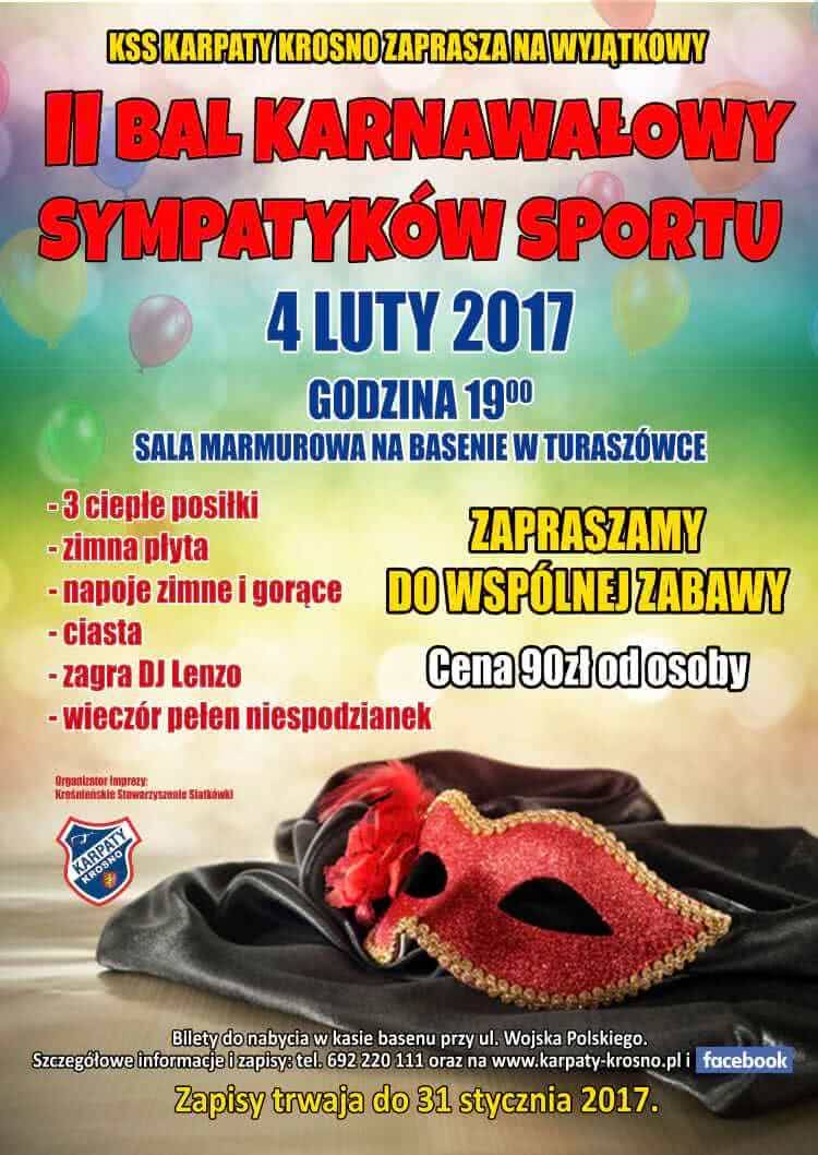 4 lutego II Bal Karnawałowy Sympatyków Sportu