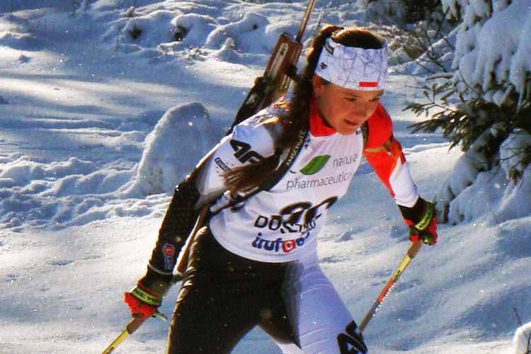 Biathlonowy Puchar Polski, 1 i 2 miejsce Kamili Cichoń 
