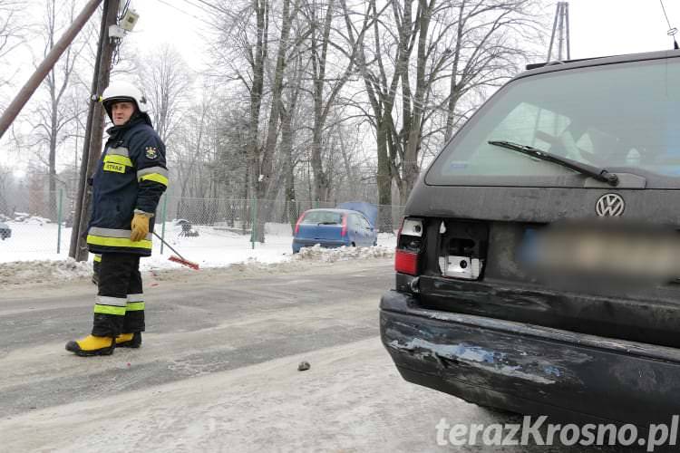 Zderzenie volkswagena i fiata w Równem