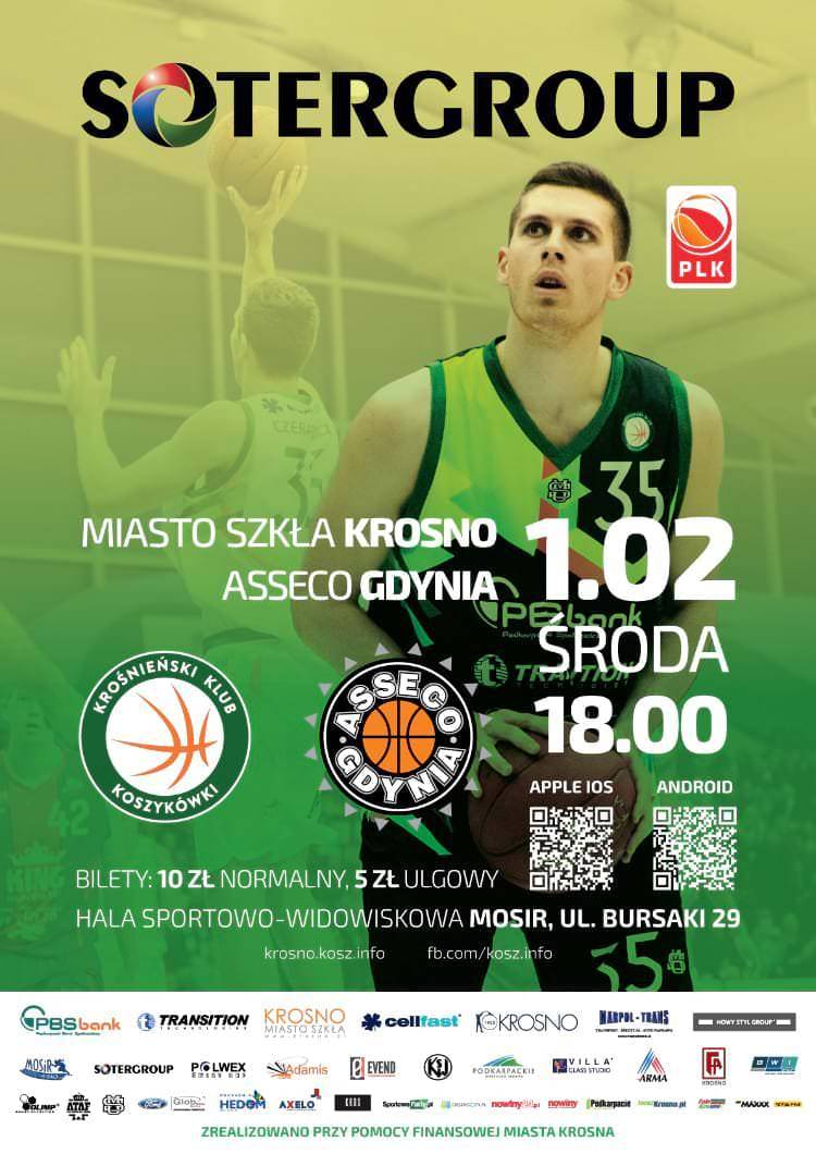 Miasto Szkła Krosno - Asseco Gdynia - zapowiedź