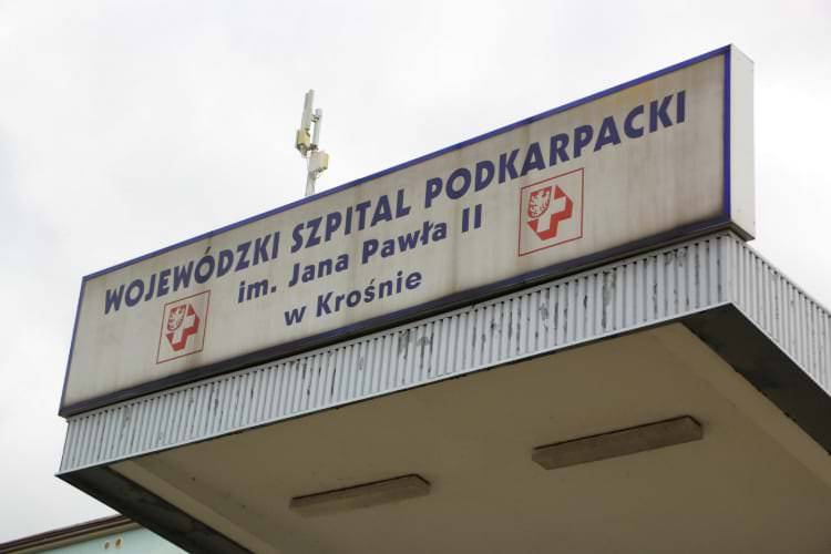 Ograniczenie odwiedzin w krośnieńskim szpitalu