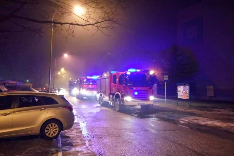 Spalona potrawa przyczyną zadymienia