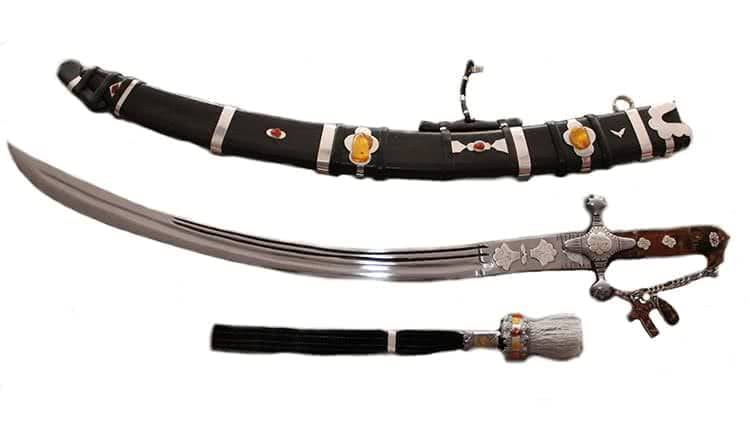 Wyjątkowa szabla na 70 urodziny