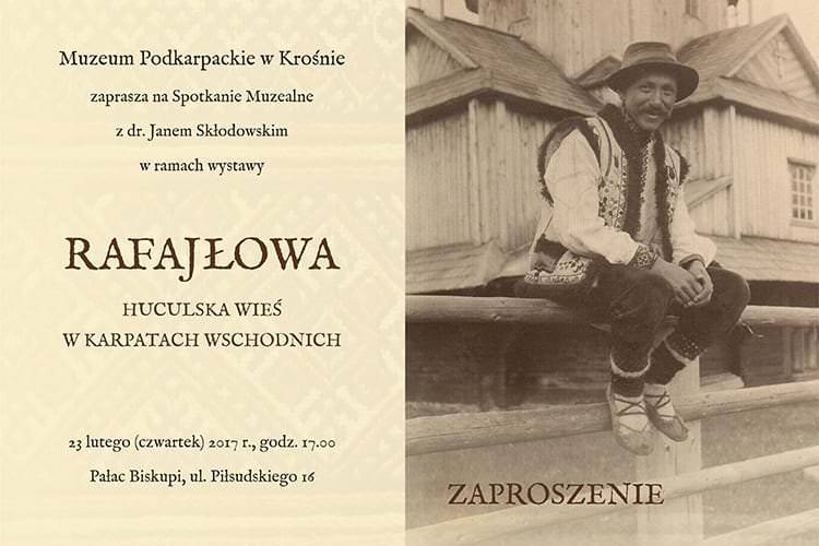Spotkanie Muzealne z dr. Janem Skłodowskim - zaproszenie
