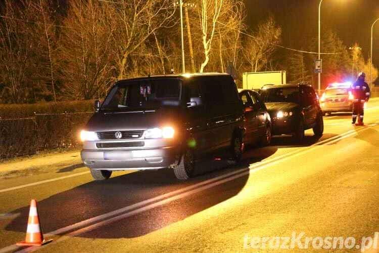 Zderzenie trzech samochodów. Sprawca pijany?