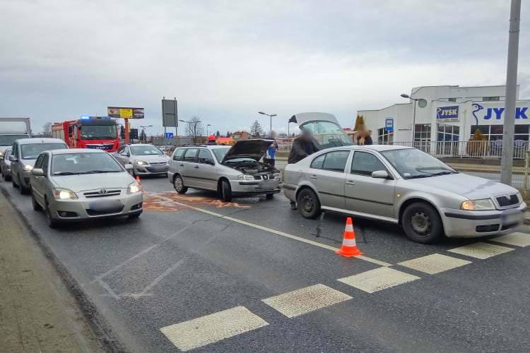 Najechanie na tył przed przejściem dla pieszych