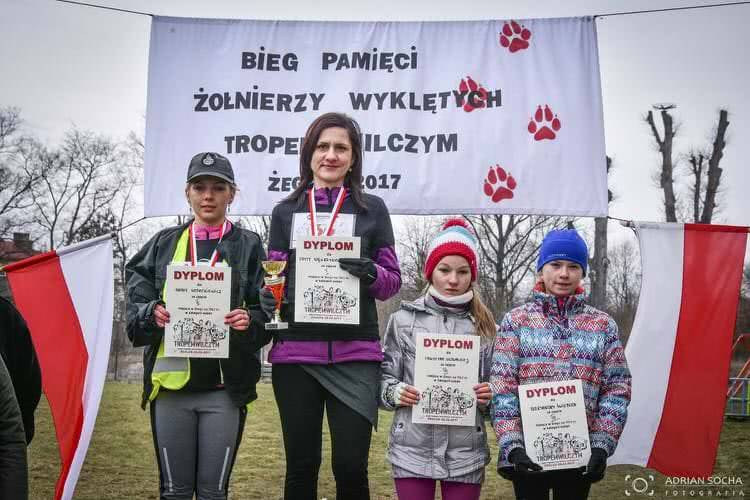 Tropem wilczym. Bieg pamięci Żołnierzy Wyklętych w Żeglcach