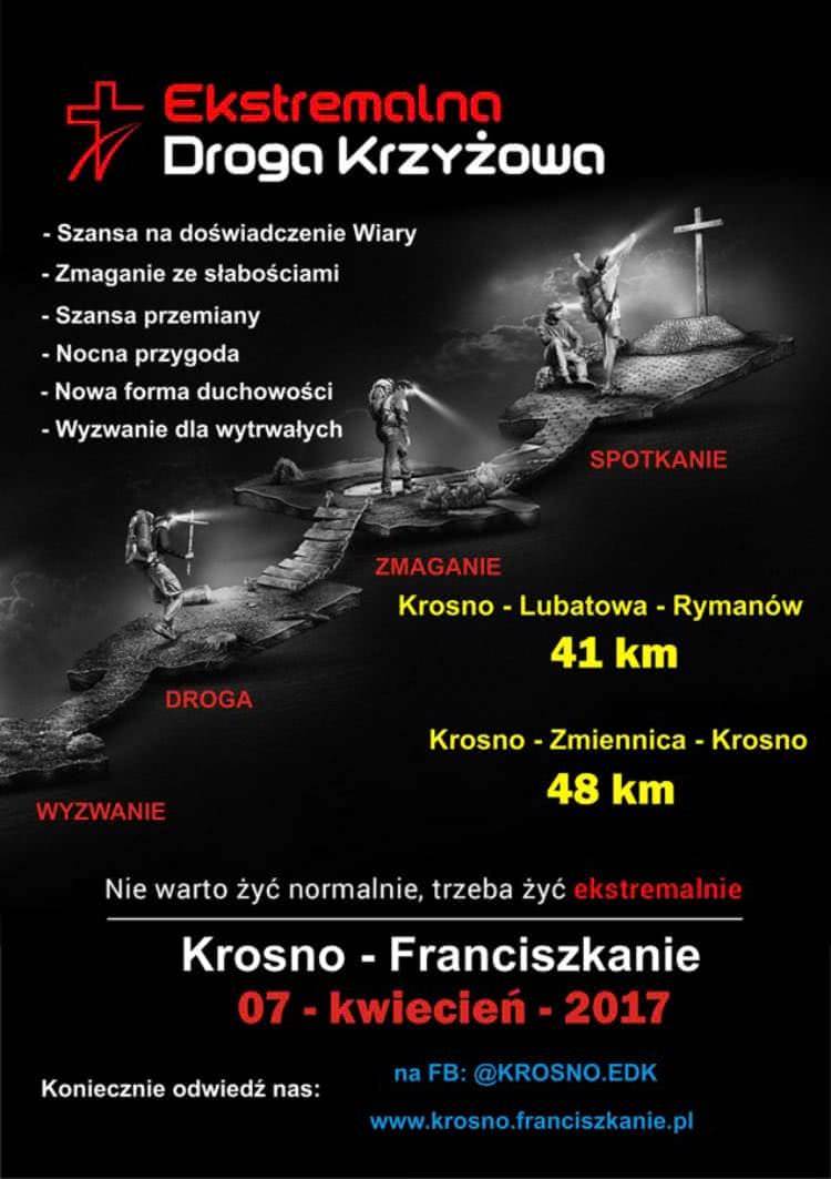 Ekstremalna Droga Krzyżowa w Krośnie