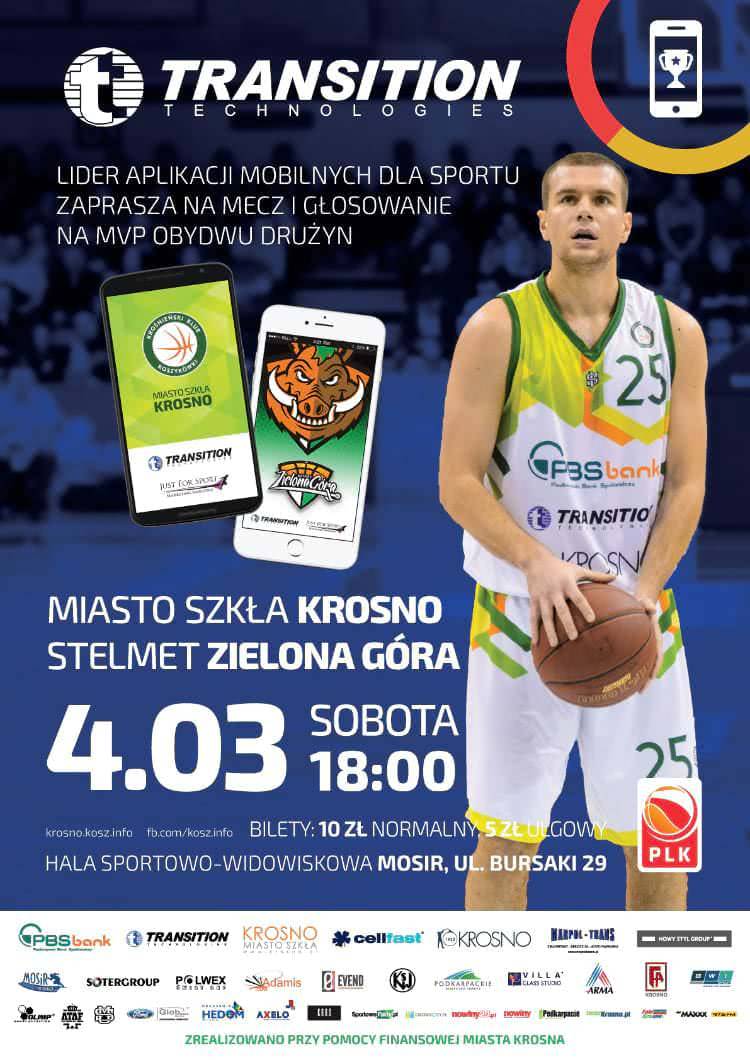 Miasto Szkła Krosno - Stelmet Zielona Góra - zapowiedź