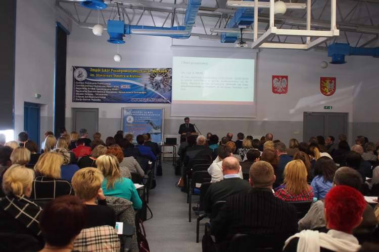 Konferencja naukowa z ZSP Nr 3 w Krośnie