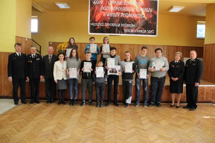 „Młodzież Zapobiega Pożarom”. Gminne Eliminacje w Długiem 
