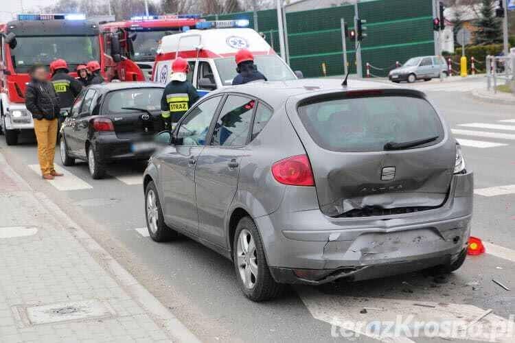 Pijana 43-latka spowodowała wypadek w Krośnie 