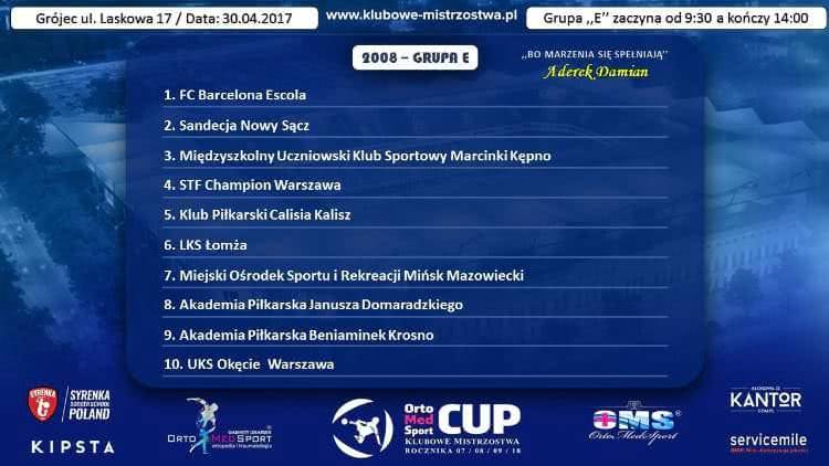 Beniaminek zagra w Klubowych Mistrzostwach Polski