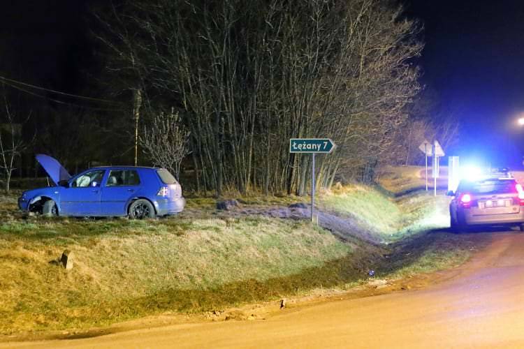 Wróblik Szlachecki: Na skrzyżowaniu pojechał prosto