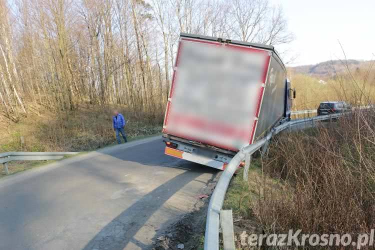 Bułgarski tir utknął w Wietrznie