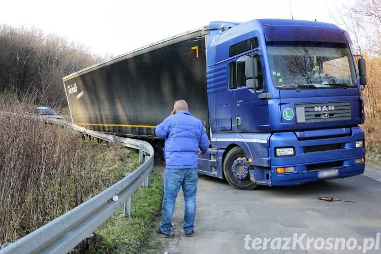 Bułgarski tir utknął w Wietrznie