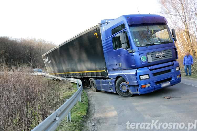 Bułgarski tir utknął w Wietrznie