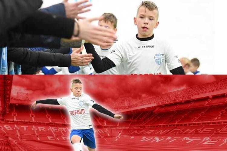 Zawodnik Beniaminka Antoni Kozubal w Manchester United