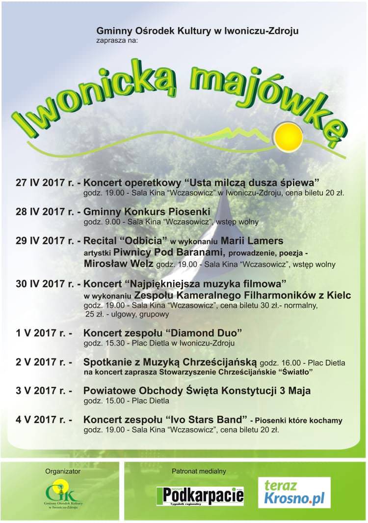 Iwonicka Majówka w Iwoniczu-Zdroju